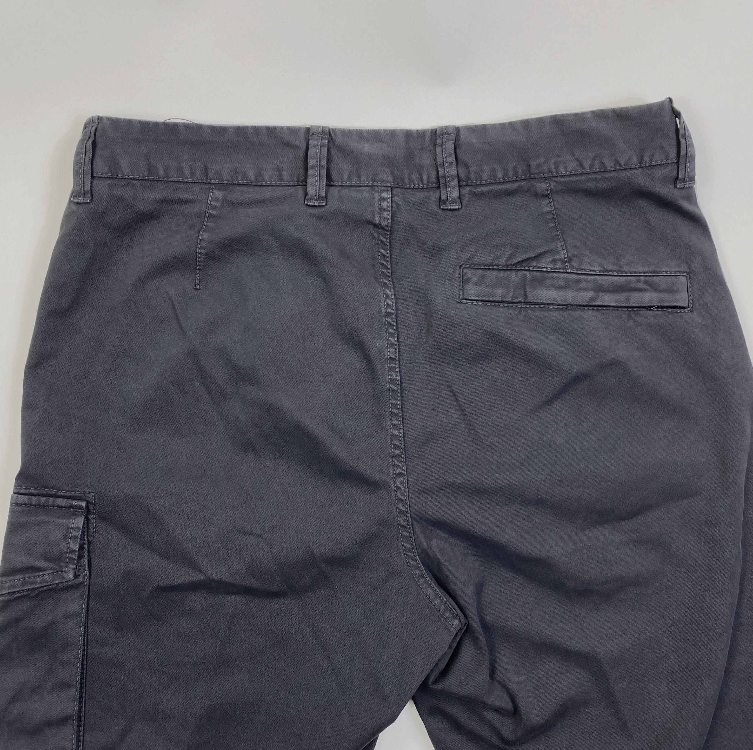 Stone Island Brushed Cotton Cargo Pants - Esquire Clothing