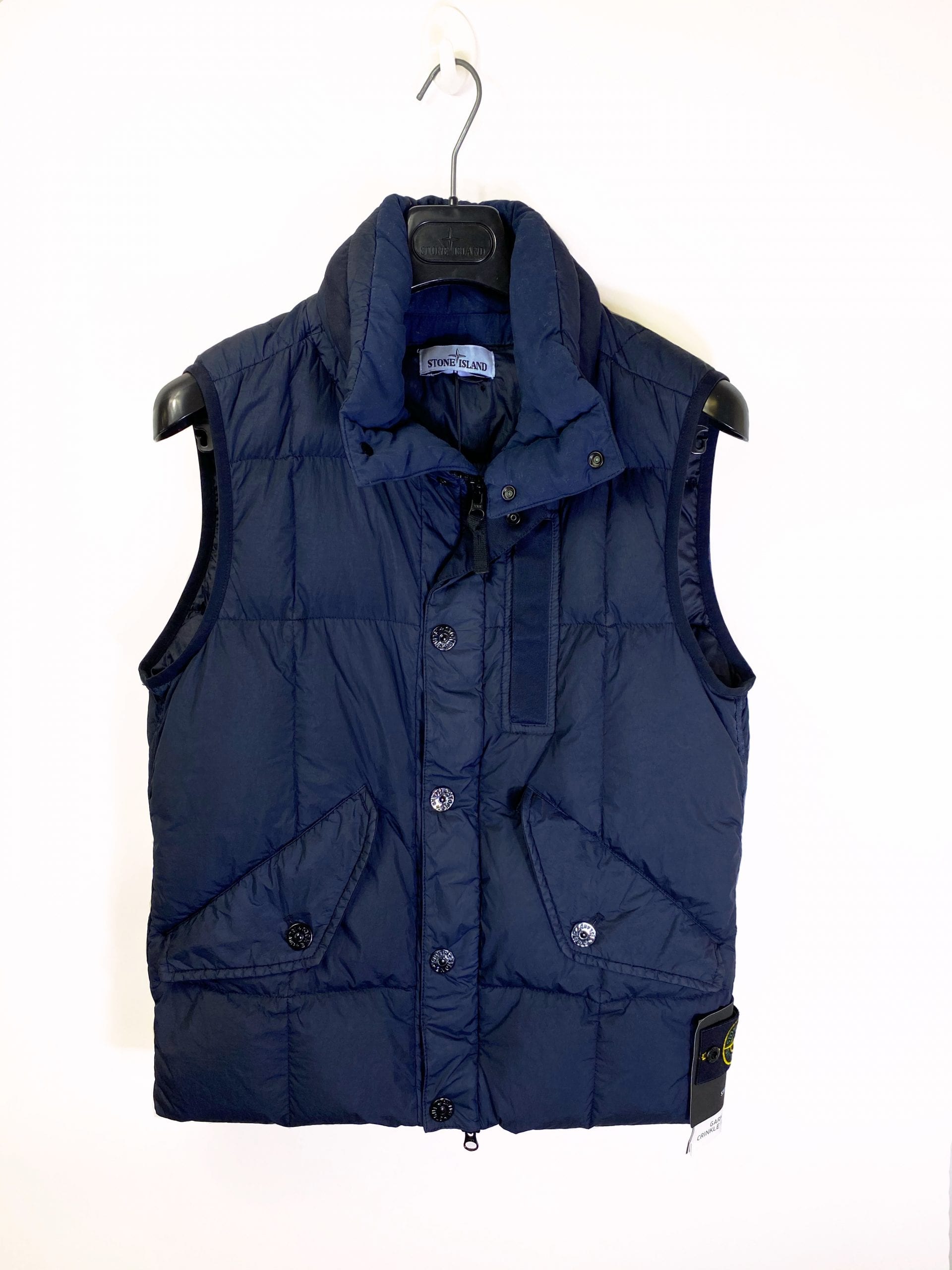 Stone Island Crinkle Reps NY Down Gilet - Esquire Clothing
