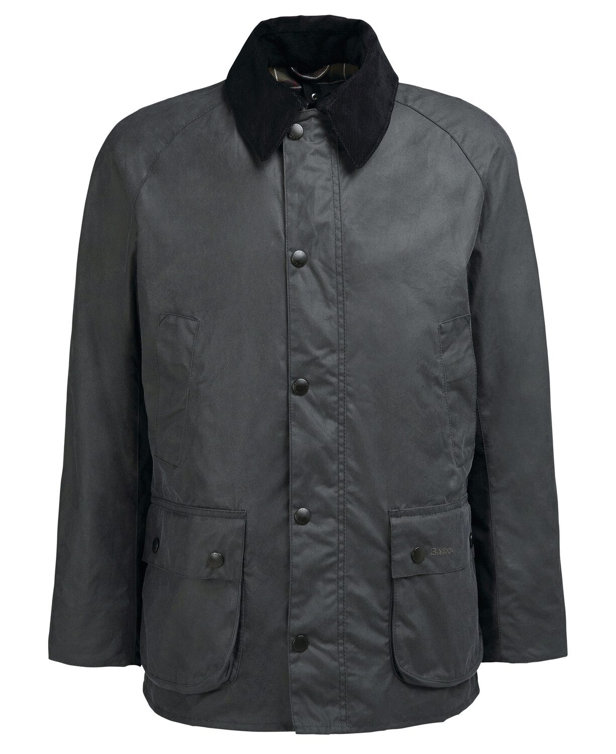 Barbour Ashby Wax Jacket Grey - Esquire Clothing